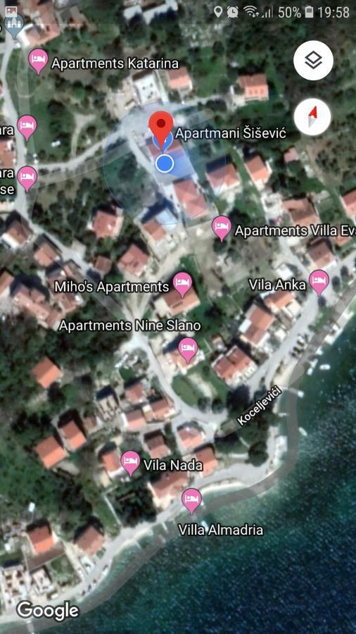 Apartments Sisevic - Comfort Apartments With Balconies And Sea View スラノ エクステリア 写真